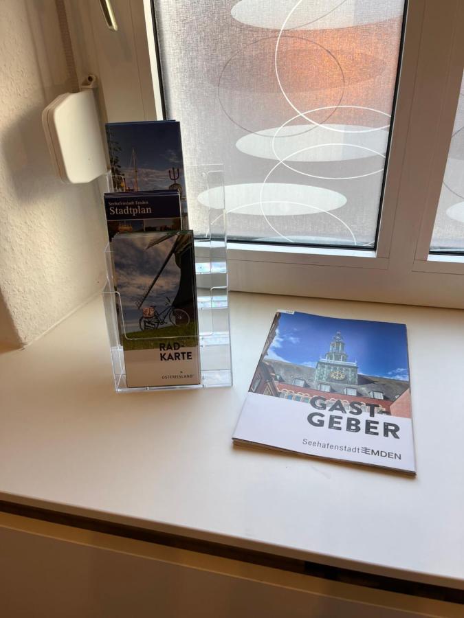 Modernes 1Zi. Appartement! Zentral! Hafen! Netflix! Emden Exterior foto